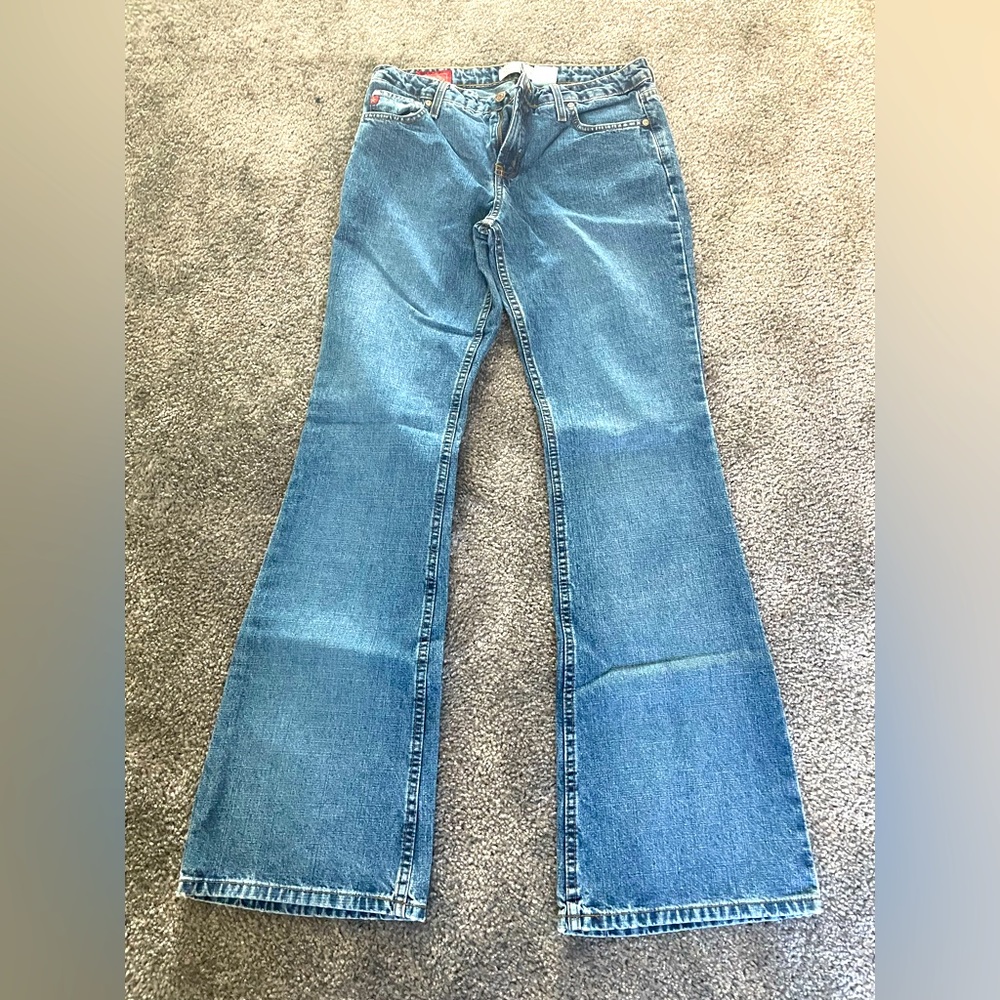 Arizona jean co., size 9 long flare jeans
